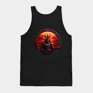 Samurai in armor Tank Top